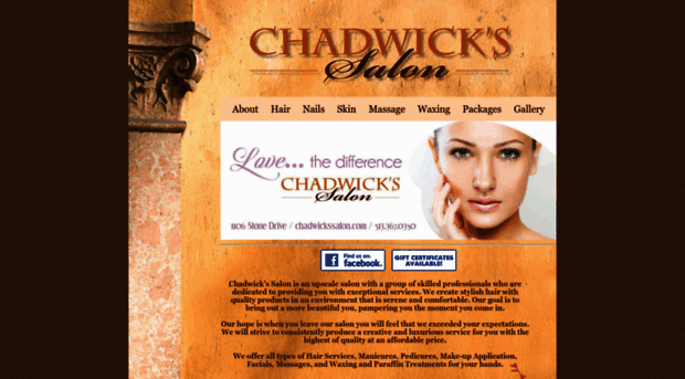 chadwickssalon.com