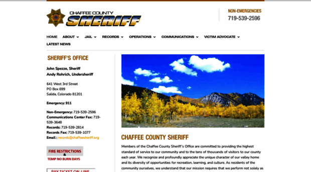 chaffeesheriff.org