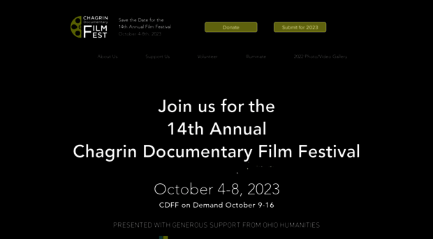 chagrinfilmfest.org