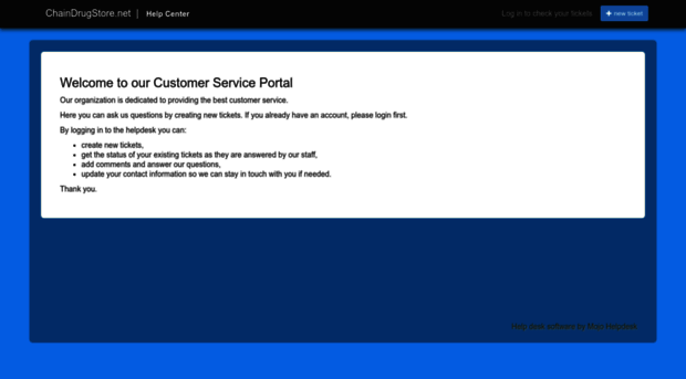chaindrugstore.mojohelpdesk.com