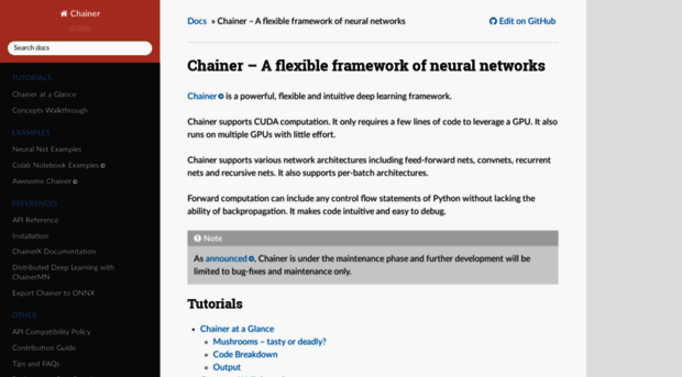 chainer.readthedocs.org