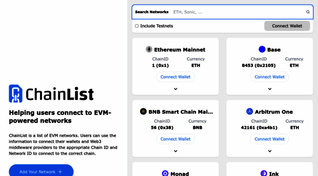 chainlist.org