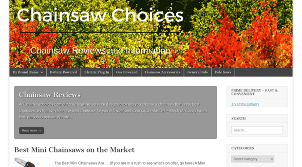 chainsawchoices.com