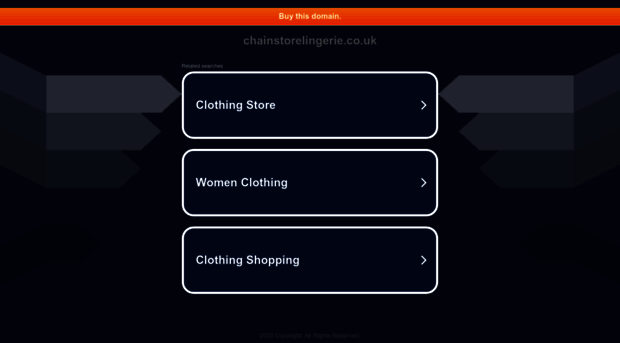 chainstorelingerie.co.uk