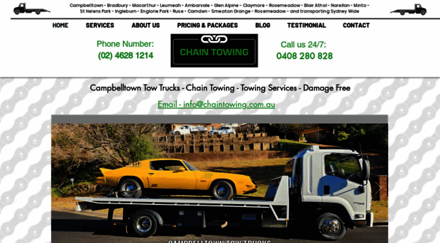 chaintowing.com.au