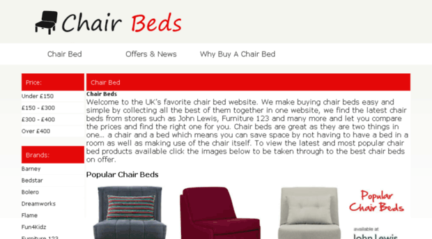 chairbeds.org.uk