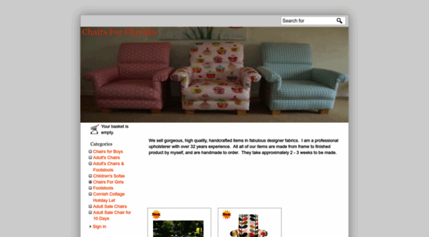 chairsforcherubs.co