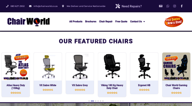 chairworld.co.za