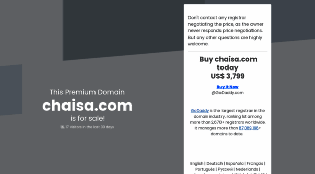 chaisa.com