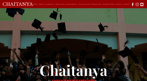 chaitanya.edu.in