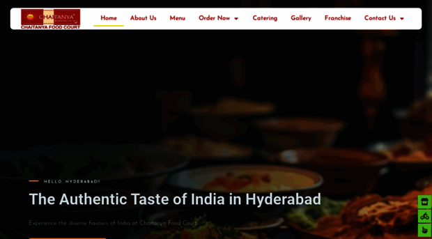 chaitanyafoodcourt.com