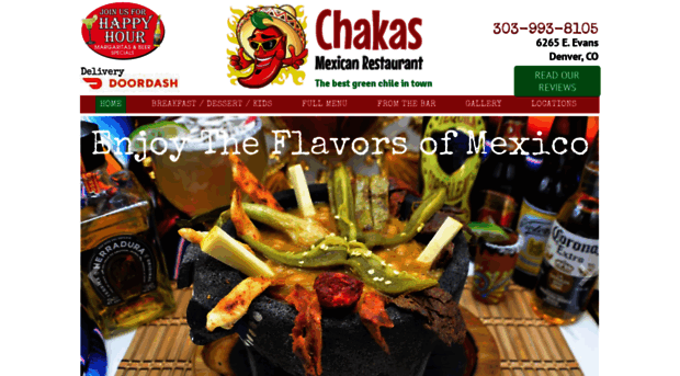 chakasmexicanrestaurant.com