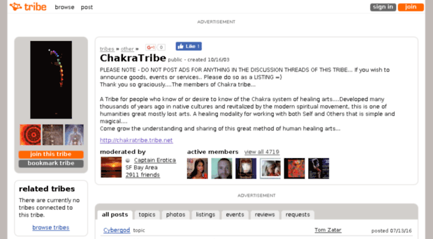 chakratribe.tribe.net