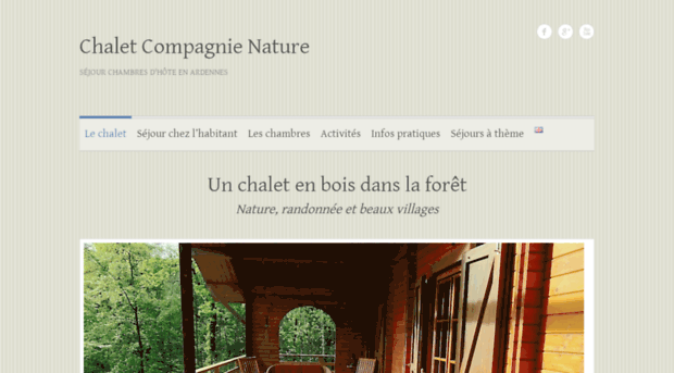 chalet-compagnie-nature.be