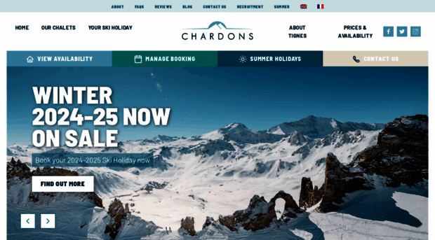 chaletchardons.com