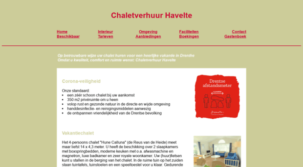chaletverhuurhavelte.nl