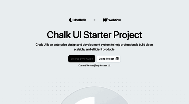 chalk-ui-cf.webflow.io - Chalk UI - The Designers & Dev... - Chalk UI ...