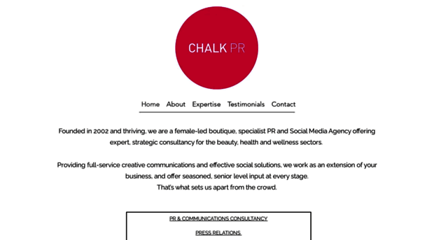 chalkpr.co.uk