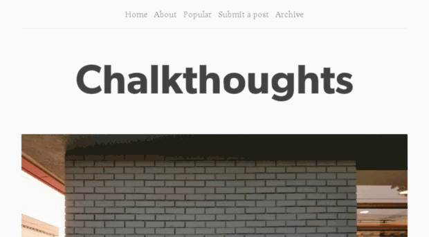 chalkthoughts.com