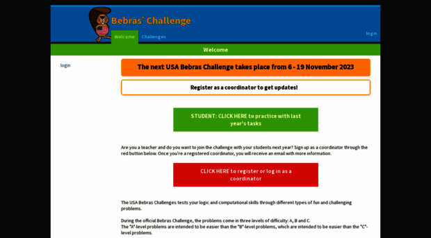 challenge.bebraschallenge.org
