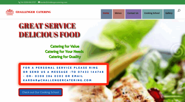 challengercatering.com
