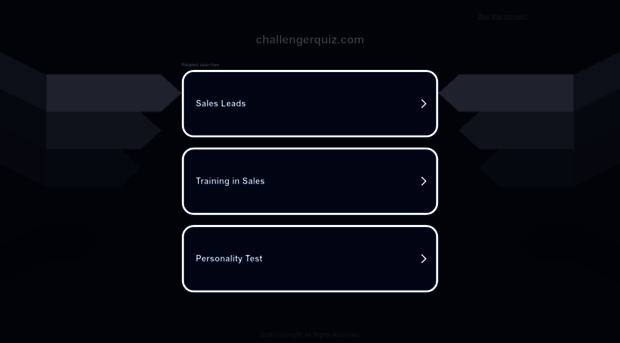 challengerquiz.com