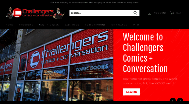 challengerscomics.com