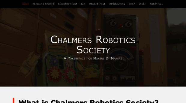 chalmersrobotics.se