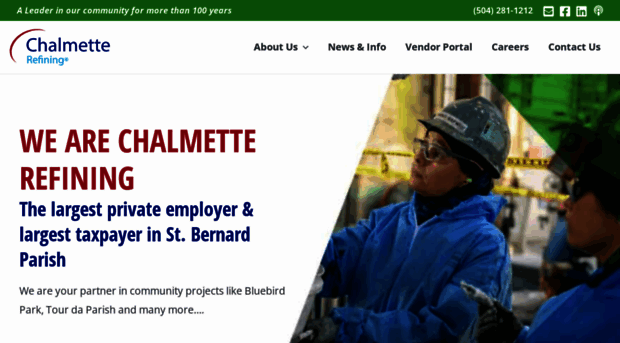 chalmetterefining.com
