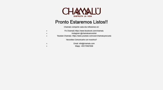 chamalu.com