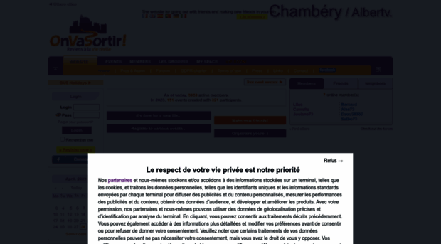 chambery.onvasortir.com