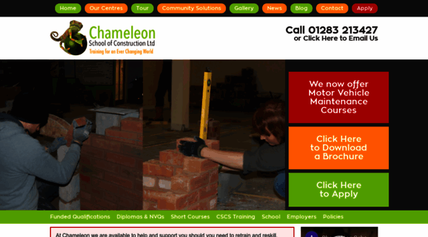 chameleonschoolofconstruction.co.uk