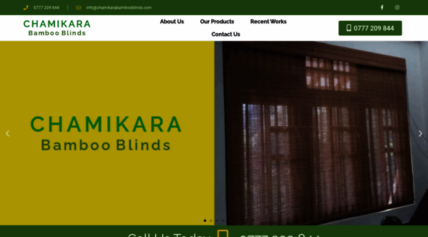 chamikarabambooblinds.com