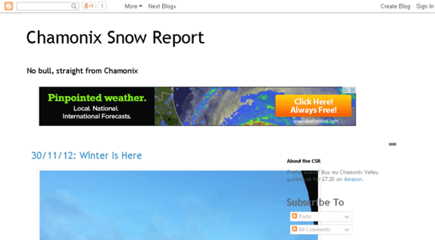 chamonixsnowreport.com