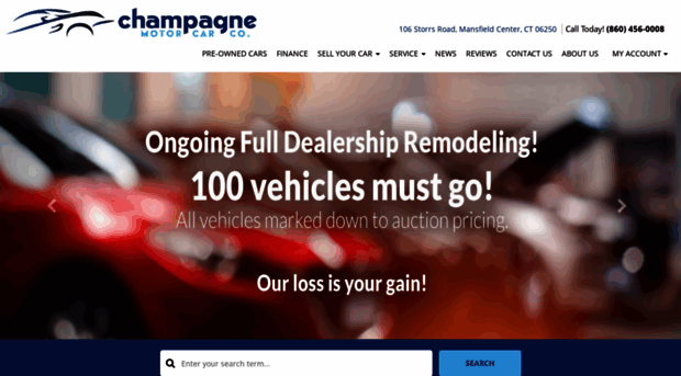 champagnemotorcarcompany.com