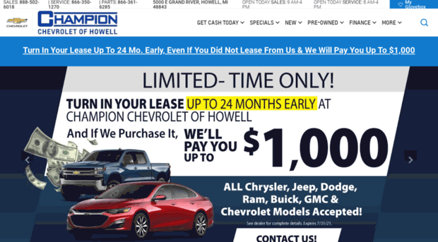 championchevrolethowell.com