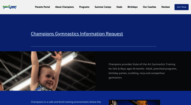 champions-gymnastics.com