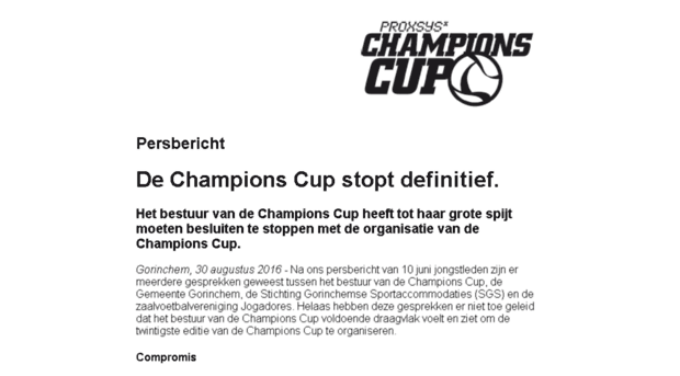 championscup.nl