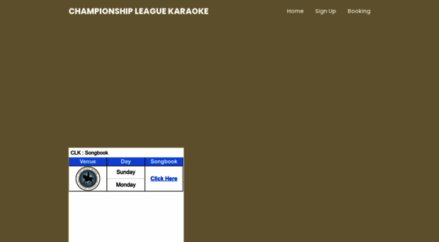 championshipleaguekaraoke.com