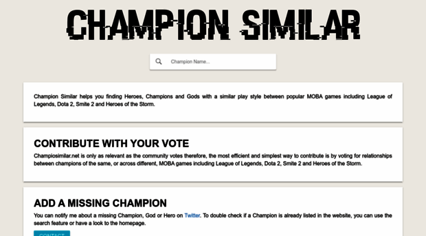 championsimilar.net