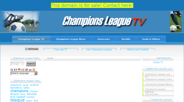 championsleaguetv.com
