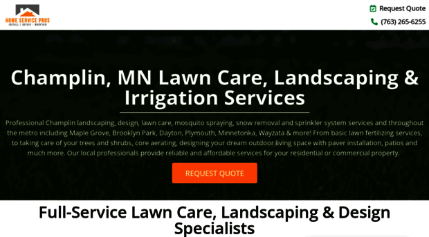 champlinlawnlandscapingirrigation.com