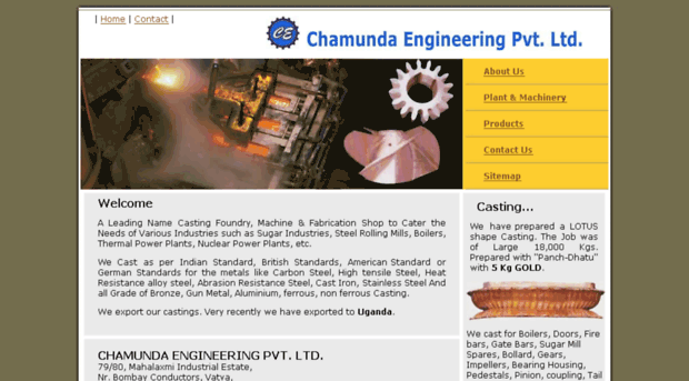 chamunda-engg.com