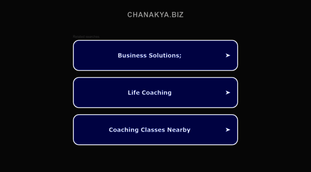 chanakya.biz