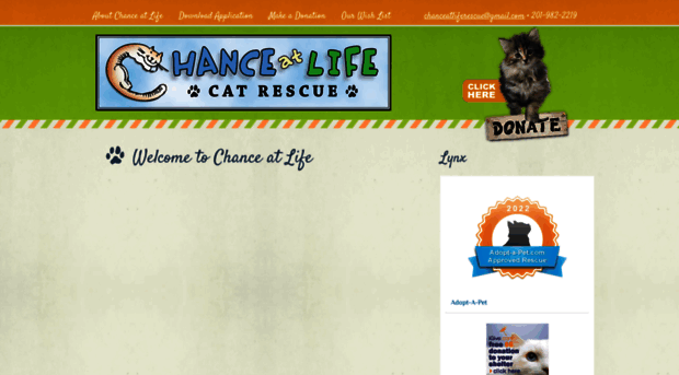 chanceatlifecatrescue.com