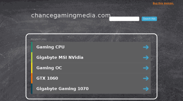 chancegamingmedia.com