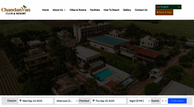 chandanvanresort.com