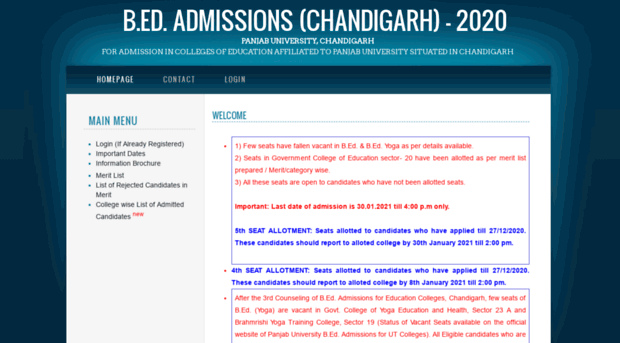 chandigarhbed.puchd.ac.in