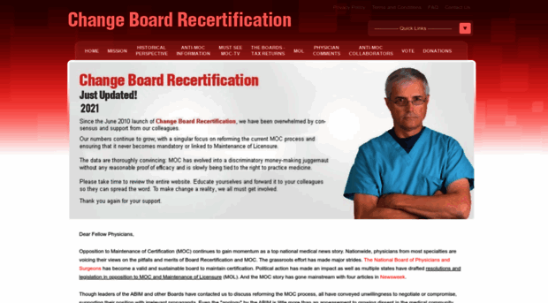 changeboardrecert.com