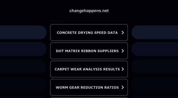 changehappens.net
